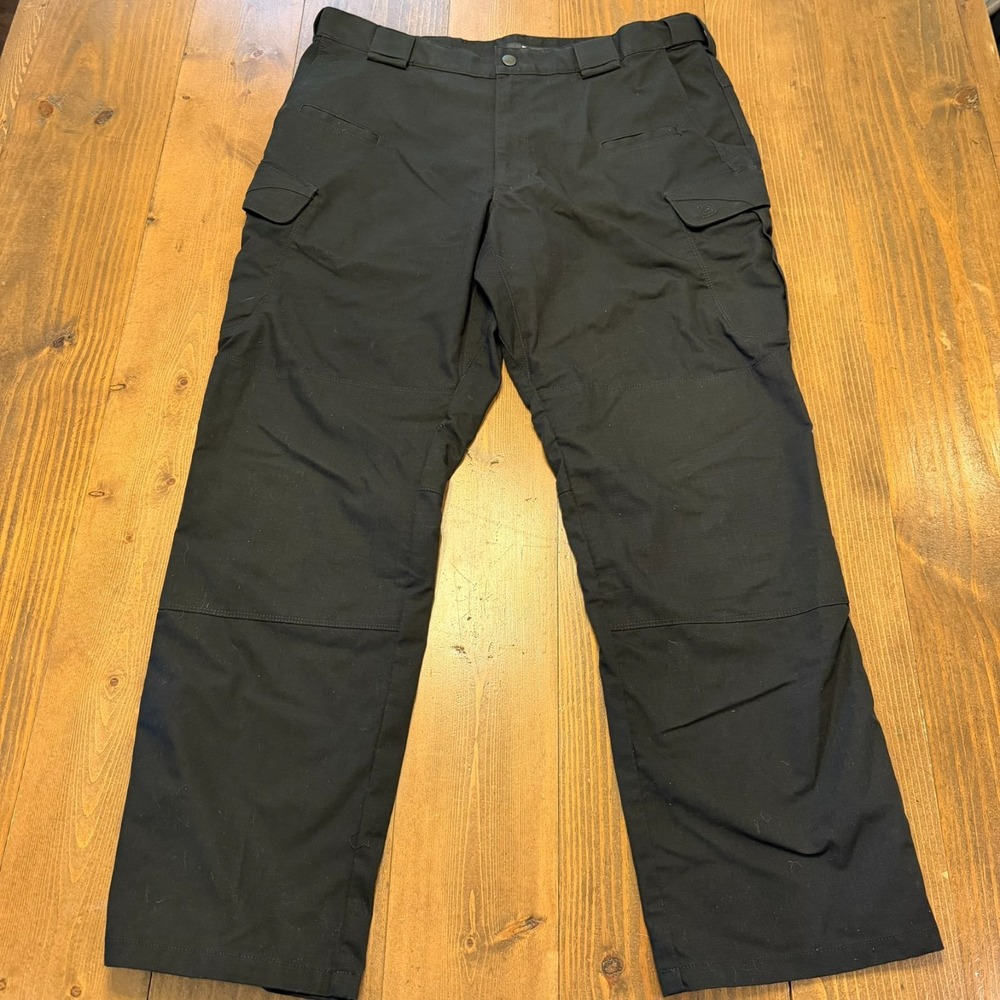 5.11 Tactical Stryke Pants Mens 36x30 Black Flex Tac Cargo Work Ripstop Utility